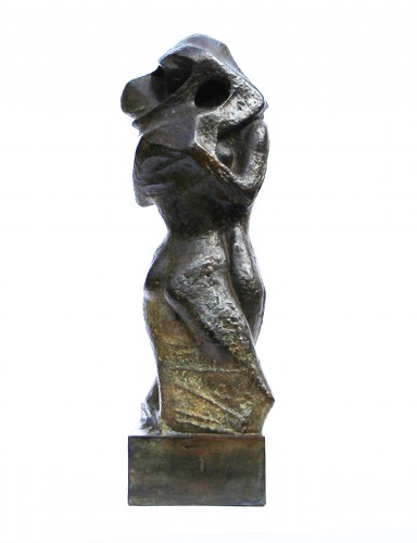 Georges OUDOT (1928- 2004) - Wrapped couple
