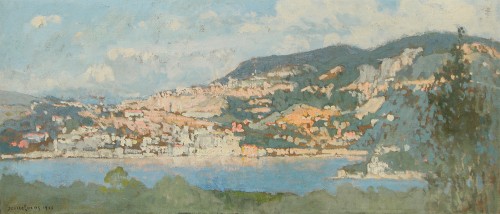Louis Marie DESIRÉ-LUCAS (1869-1949) - Cote d'Azur 1925 