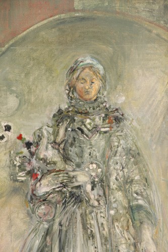 Jean Commère (1920-1986) - Madonna, 1974 - Paintings & Drawings Style 50