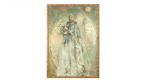 Paintings & Drawings  - Jean Commère (1920-1986) - Madonna, 1974