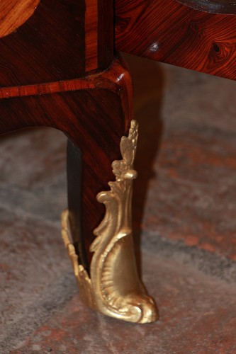 Louis XV - Bibliothèque d’époque Louis XV estampillée J. SCHMITZ