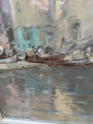 Louis Marie Désiré-Lucas (1869-1949) Villefranche sur mer - 