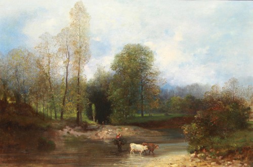 Louise Thuillier (1831–1917) Scène pastorale