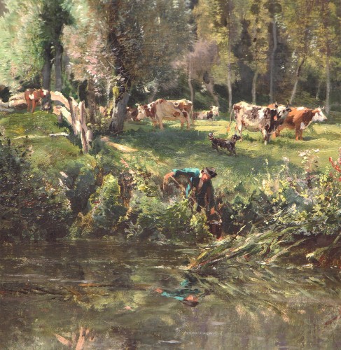 Alexandre René VERON (1826–1897)  - Paintings & Drawings Style Napoléon III