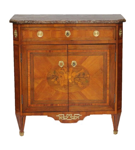 Buffet d’époque Louis XVI en marqueterie