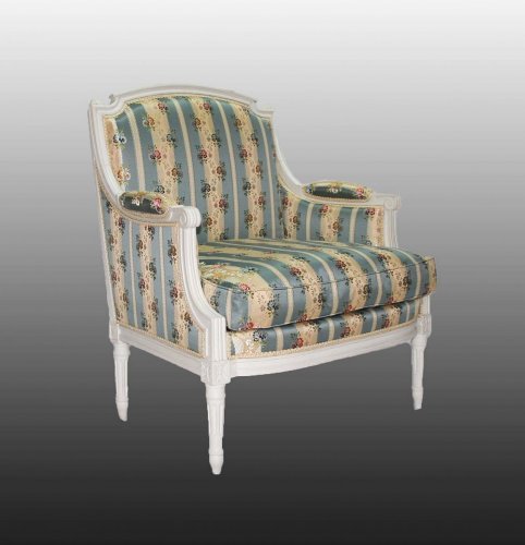 Wide Louis XVI Bergere armchair - 