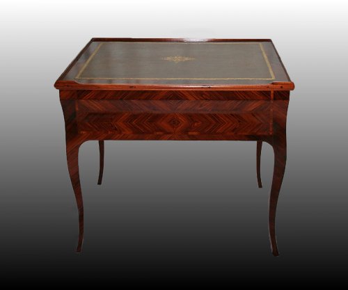 Table à jeu de «Tric-trac» d'époque Louis XV estampillée Hansen - Galerie de Crécy