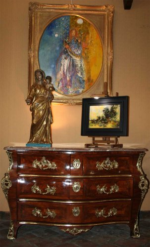 Mobilier Commode - Commode «Tombeau » d’époque Louis XV