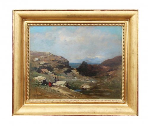 Paysage de Bretagne - Louise Thuillier (1831-1917)