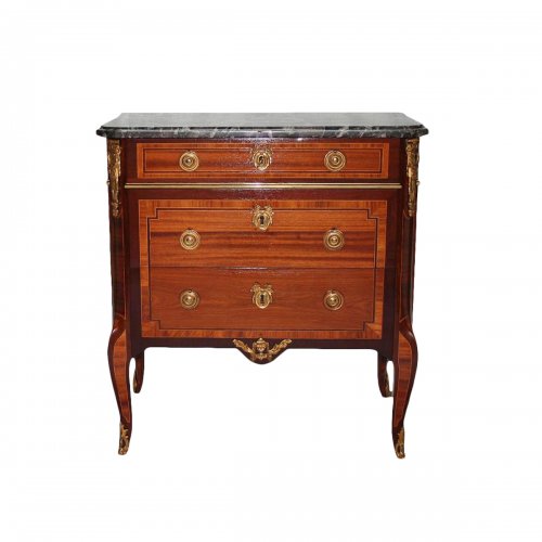 French Transition Commode by Jean-Henri RIESENER (1734-1806)