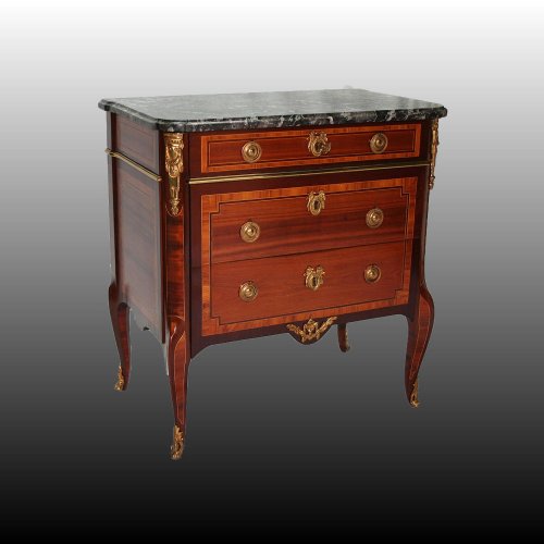 Commode d’époque Transition Par Jean-Henri RIESENER (1734-1806) - Mobilier Style Transition