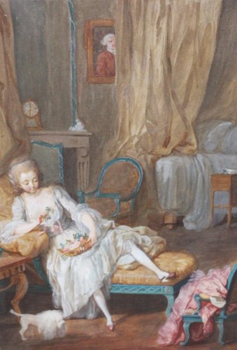 Paire de gouaches - Attribuée à Jacques CHARLIER (c.1720-1790)