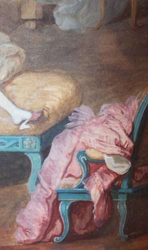 Paire de gouaches - Attribuée à Jacques CHARLIER (c.1720-1790) - Galerie de Crécy