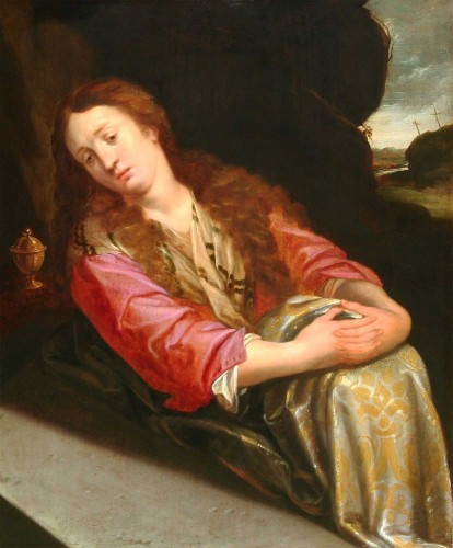 Marie-Madeleine repentante - École flamande du XVIIe siècle