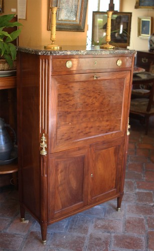 French Louis XVI secretaire Stamped Fidelys Schey - 