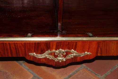 Furniture  - Secretary Louis XVI, Stamped Héricourt