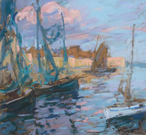 Charles Henry FROMUTH (1861-1937) - Concarneau