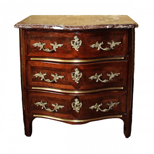 Commode d&#039;époque XVIIIème,  stamped Guillaume Schwingkens