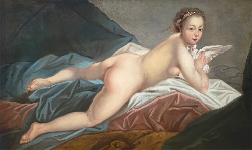 Odalisque - French school of the 19th