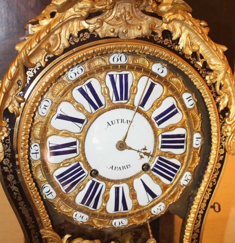 Louis XV period cartel Signed Autray in Paris - 