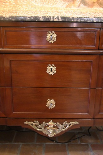 Louis XVI Commode, Stamped E.avril - 