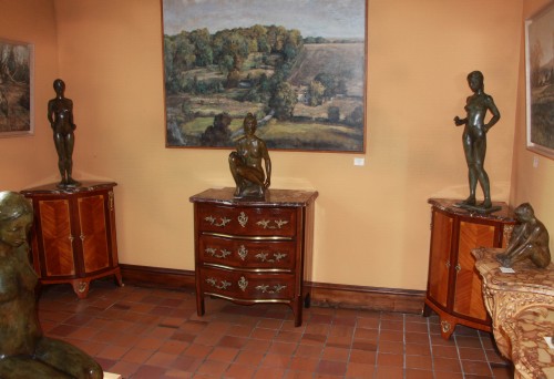 18th century - Pair Of Louis XVI Corner Cabinets