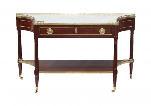 Grande console d’époque Louis XVI, estampillée LEGRY