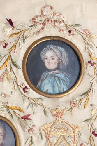 Four 18th Century Miniatures - Louis XVI