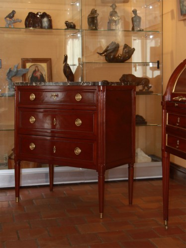 Louis XVI chest of drawer, Stamped JBVASSO - 