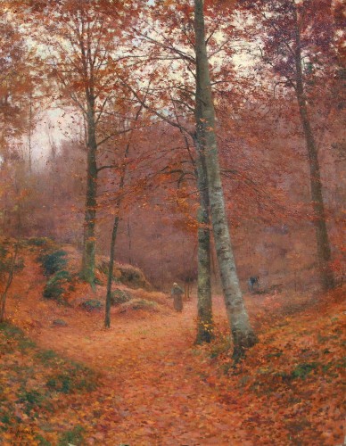 Sous-bois, Luzancy 1902 - Jean Eugène Julien Massé (1856-1950)