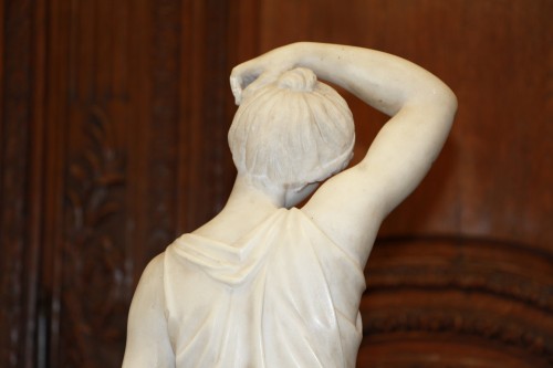 Artémis, Neoclassical Marble From The Late Eighteenth Century Early Ninetee - 