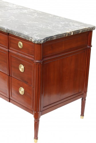 Louis XVI Chest of drawers in mahogany - Furniture Style Louis XVI