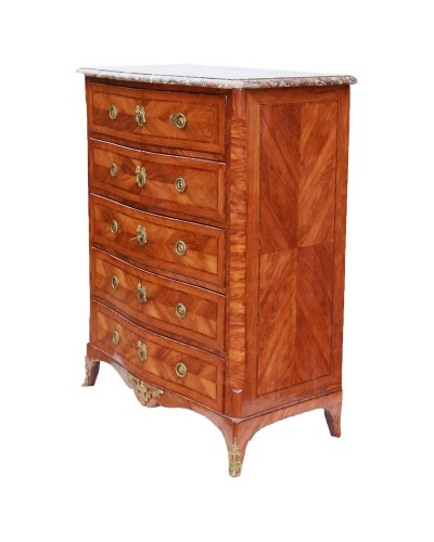 Semainier at support height from the Transition Louis XV - Louis XVI period - Furniture Style Transition