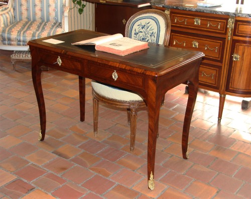Furniture  - Louis XV Period Desk, Stamped Tuart