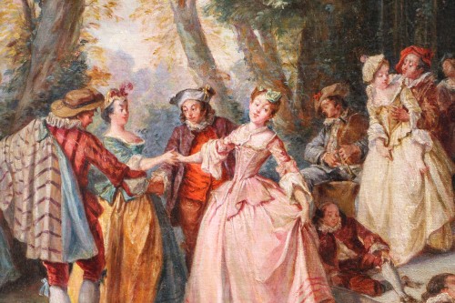 18th Century French School After Nicolas Lancret (1690-1743) - Paintings & Drawings Style 