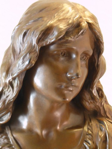 Sculpture Sculpture en Bronze - Paul Eugène Mengin : Mignon