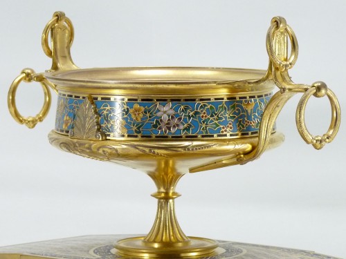 Napoléon III - Garniture de cheminée de Barbedienne et Louis-constant Sévin