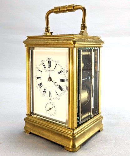 Napoléon III - Gustave Sandoz Quarter Striking Carriage Clock 