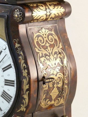 Horlogerie Pendule - Pendule d'alcôve "tête de poupée" d'époque Régence
