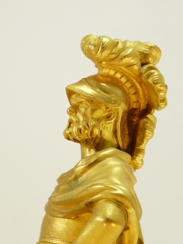 Antiquités - Pendule portique Louis XVI, Folin l'aîné, XVIIIe siècle