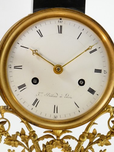Louis XVI portico clock, 18th Century - Horology Style Louis XVI