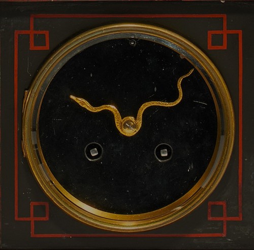 Horlogerie Pendule - Mephistopheles première version par Jacques-Louis Gautier (1831- ?) 