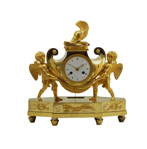 Pendule "aux Amours" d'époque Empire