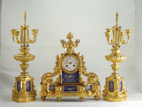 Garniture de cheminée par Raingo Frères et Picard