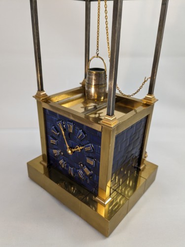 Antiquités - Guilmet&#039;s Well Clock With Conical Pendulum