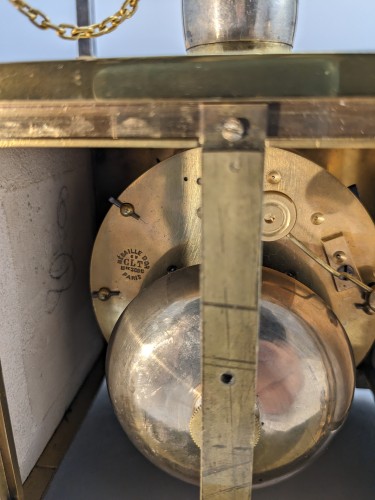 Antiquités - Guilmet&#039;s Well Clock With Conical Pendulum