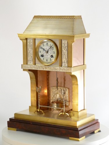 19th century - Clock By André Romain Guilmet