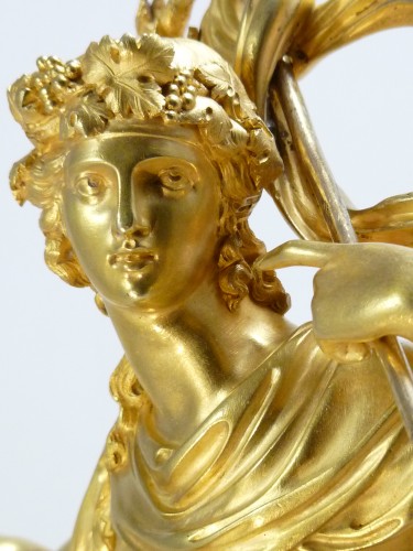 &quot;Triumph of Bacchus&quot;, clock by Le Roy - Horology Style Directoire