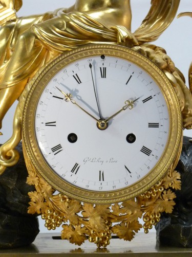&quot;Triumph of Bacchus&quot;, clock by Le Roy - 