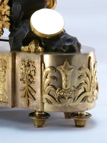 &quot;Triumph of Bacchus&quot;, clock by Le Roy - Directoire